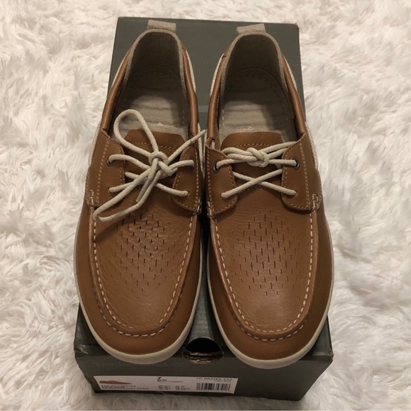 Timberland Project Better Boat Full Grain Leather Upper Brown Shoes Size 7M - Picture 8 of 16